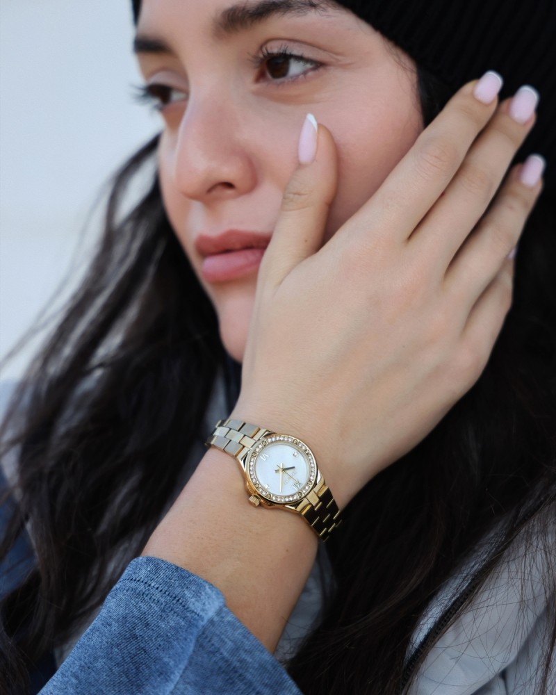 Women's steel watch from Al-Fay
