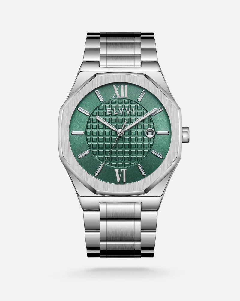Men's watch in silver