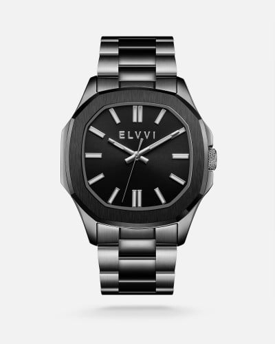 Elvi Steel Men's Watch in Gray