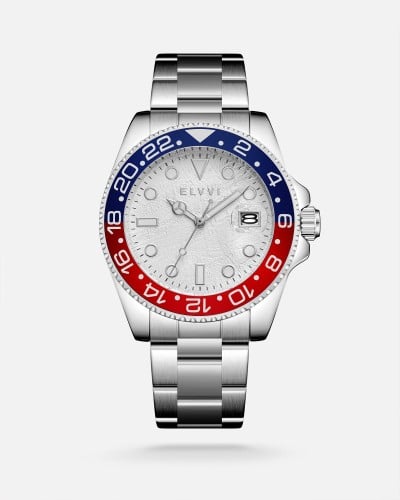 Men's watch in silver