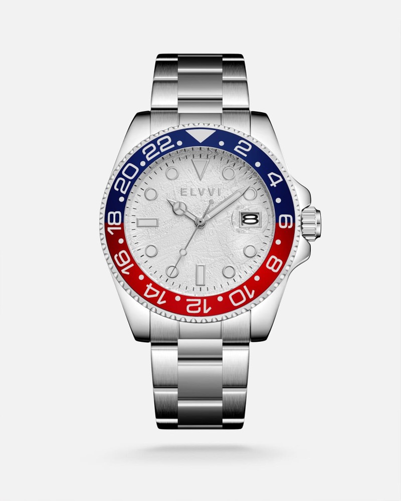 Men's watch in silver