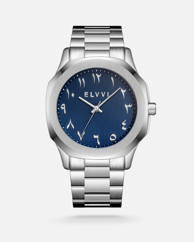 Men's watch in silver