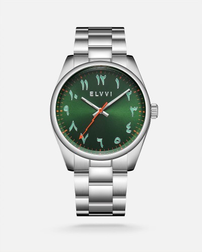 Men's watch in silver