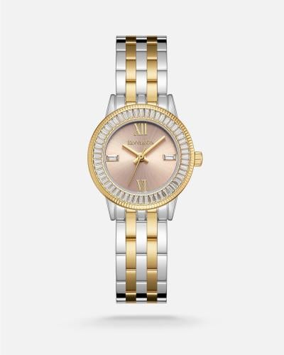 Women's watch, Alfi Steel, gold and silver