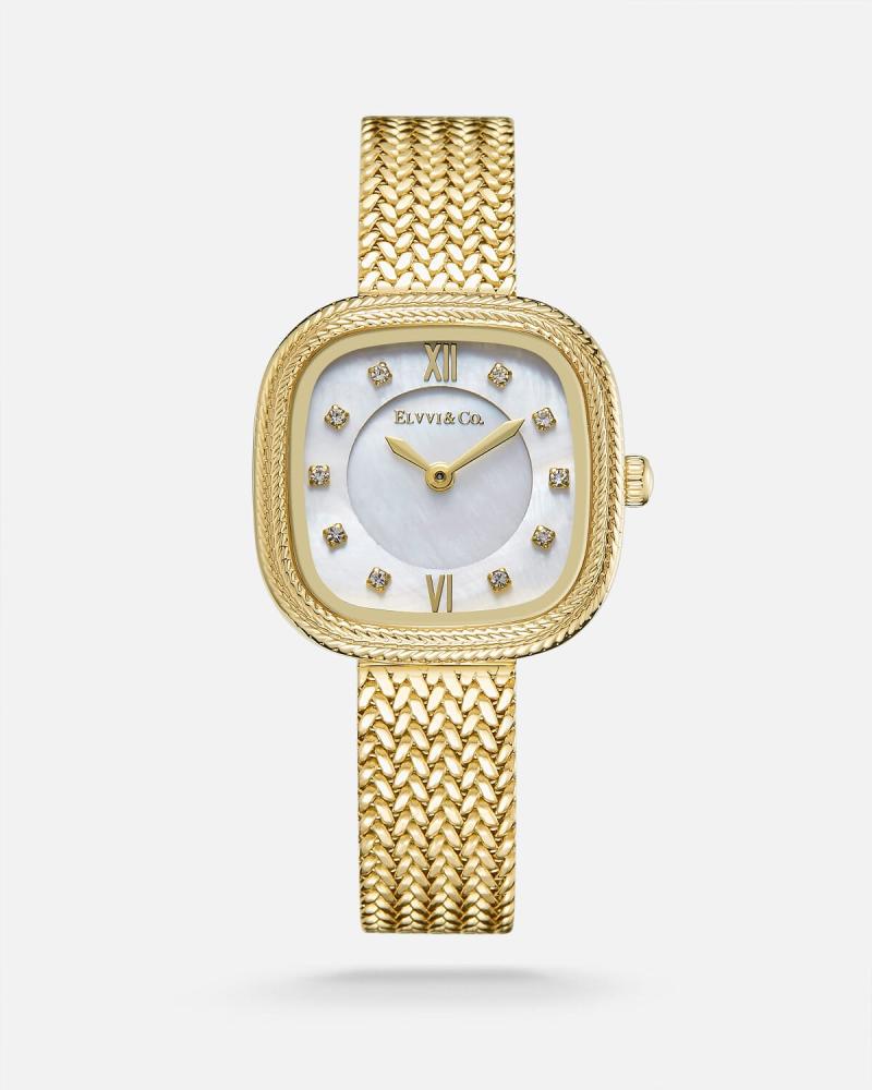 Women's watch from Alfi in gold color