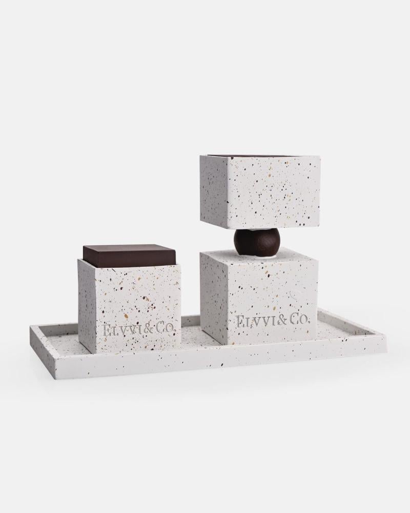 Distinctive Incense Burner & Box Set Choose Color:(Incense burner and incense box set in white and brown)