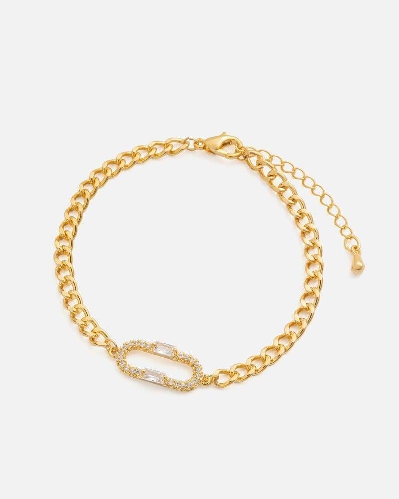 Women's Bracelet That Completes Your Look Choose Color:(Statement Desgin women's bracelet in gold color)