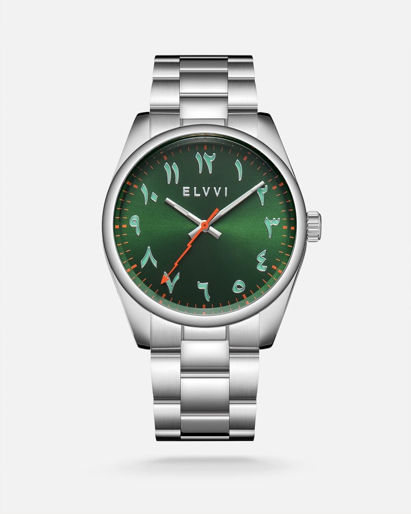 Men's watch in silver