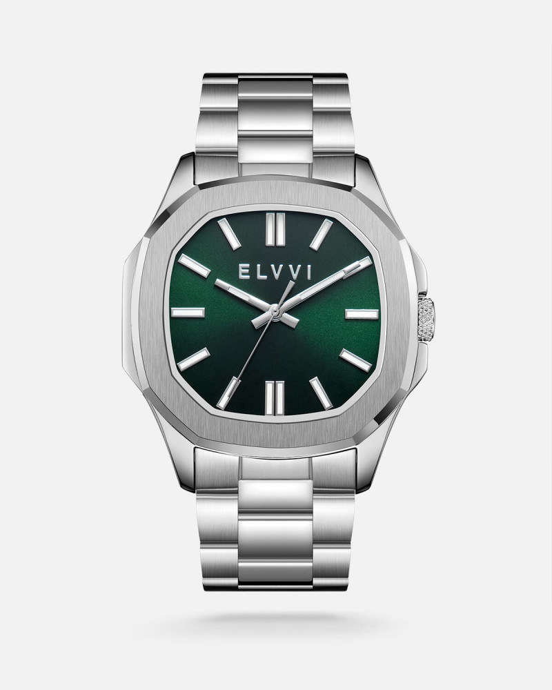 Men's watch in silver