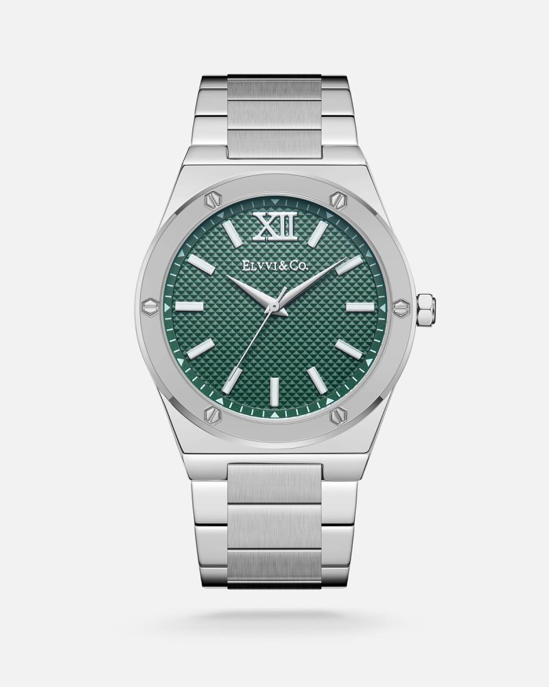 Men's steel watch from Alfi