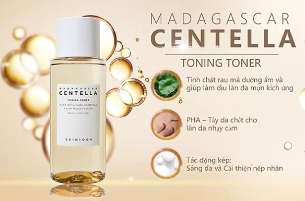 سينتيلا  تونر مدغشقر لتوحيد لون البشرة من سكين 1004 , 210مل