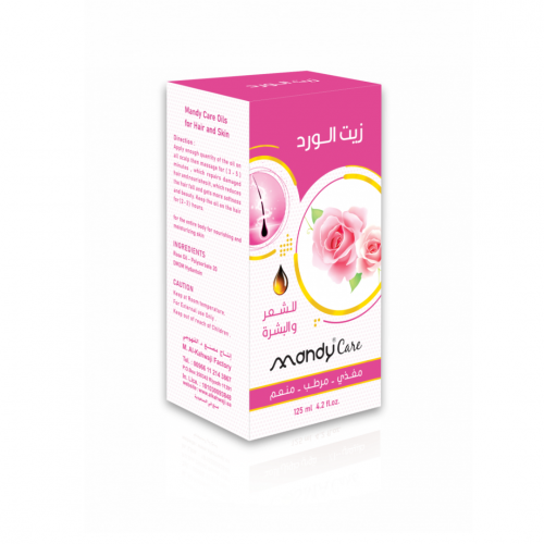 زيت الورد للعناية بالشعر والبشرة Mandy care