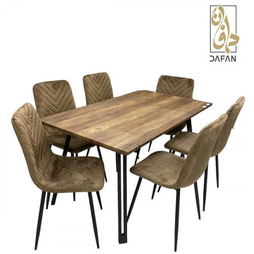 طاولة طعام مع 6 كرسي