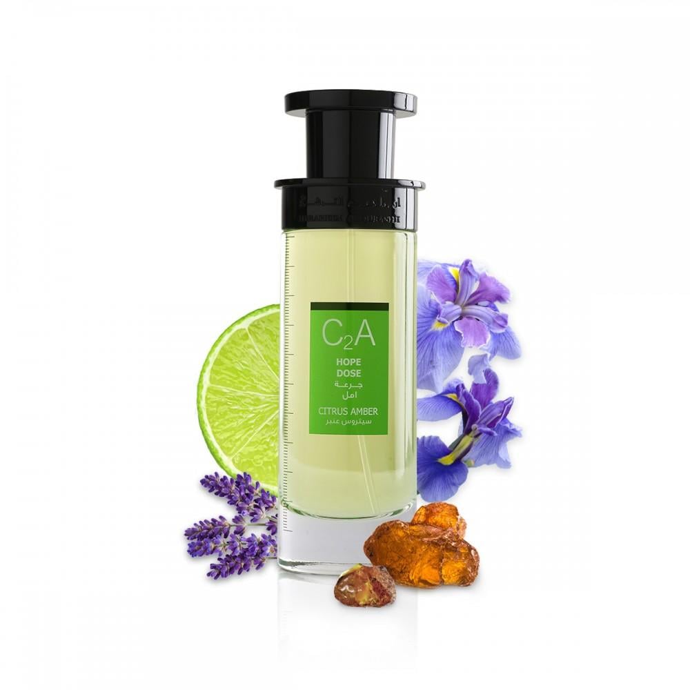 عطر جرعة امل سيتروس عنبر للجنسين - 75مل - مركز من ابراهيم القرشي
