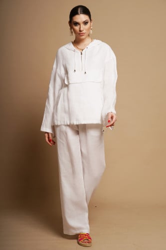 طقم روزا أبيض