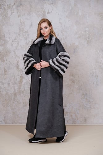 فروة (Coldeen) رمادى غامق