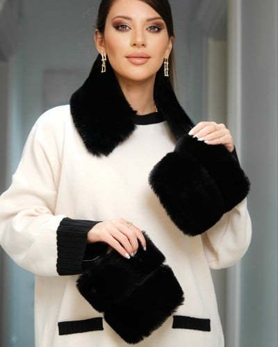 اكمام فرو ال(Rex) الصناعى أسود