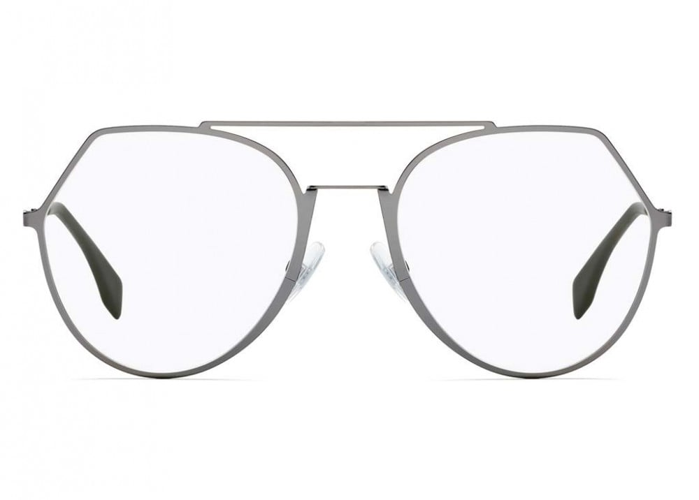 شراء نظاره فندي جديده طبية للنساء - افياتور - فضي