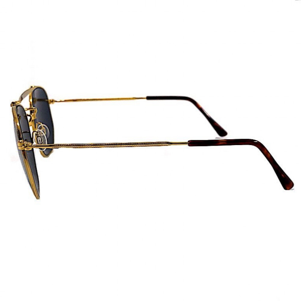 سعر نظارة لومير شمسية للرجال - شكل سداسي - ذهبي - زكي