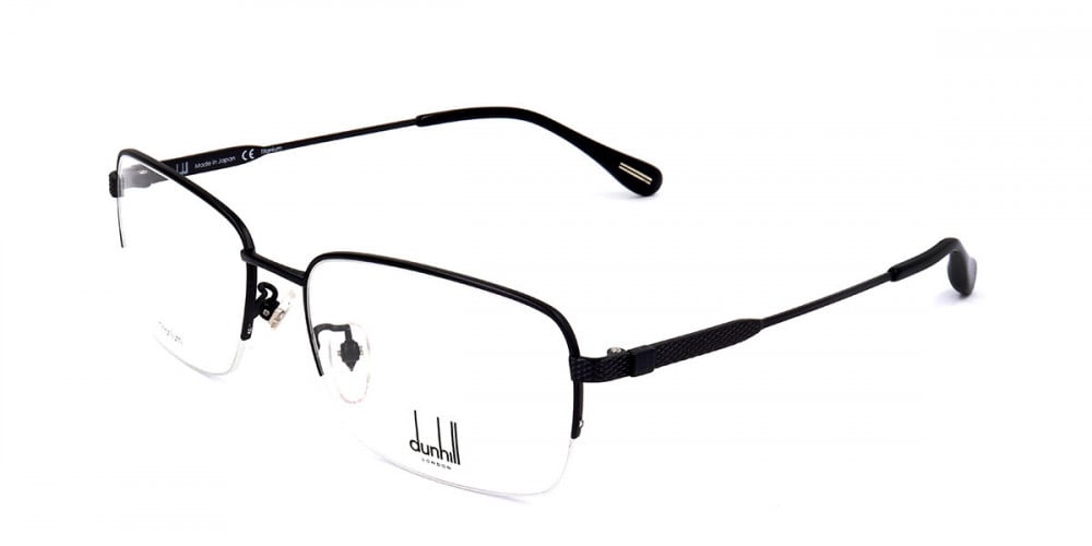 نظارات طبيه مربعه للجنسين دنهل - اسود