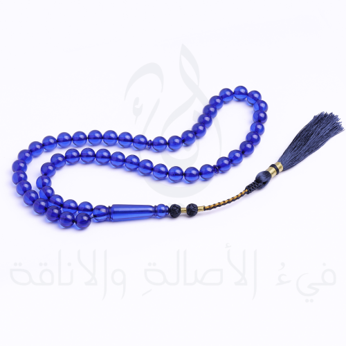 سبحة بكلايت أزرق كركوشة