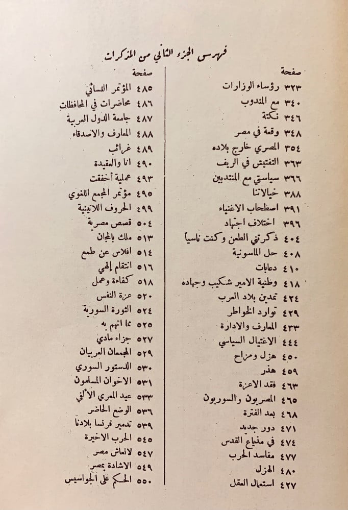 138-المذكرات (مذكرات محمد كرد علي)4/1مجلدين