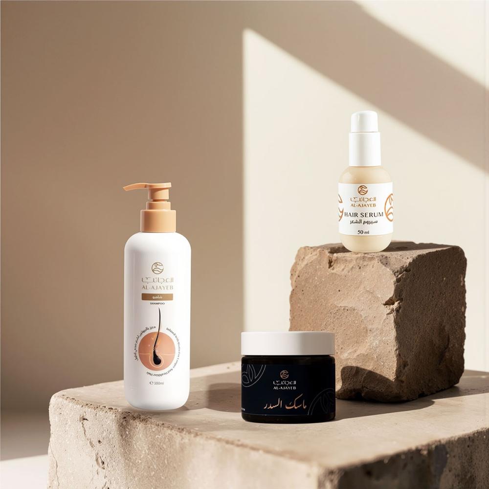 روتين عناية متكامل لشعرك باستخدام منتجاتنا: من الزيت إلى التصفيف