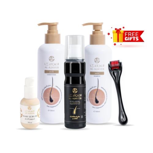 مجموعة كثافة الشعر والحد من التساقط