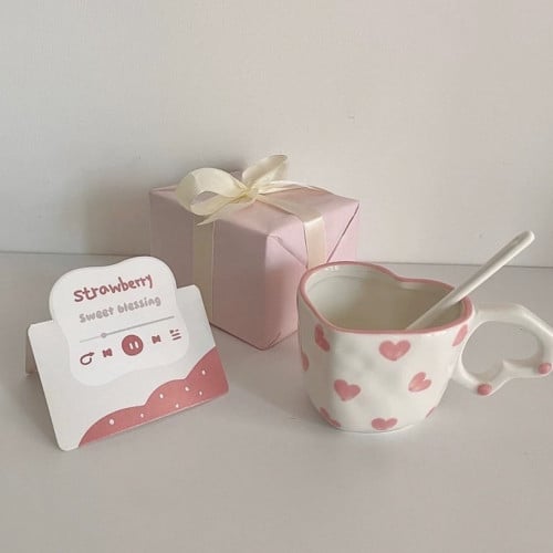 كوب The pink hearts