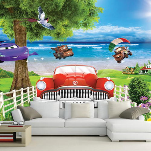 ورق جدران تصميم غرف أطفال