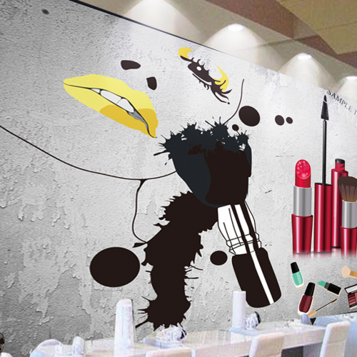 ورق جدران لتصميم صالونات التجميل