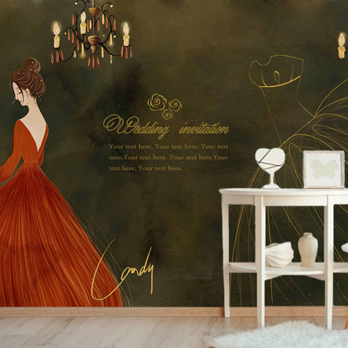 ورق جدران لتصميم صالونات التجميل