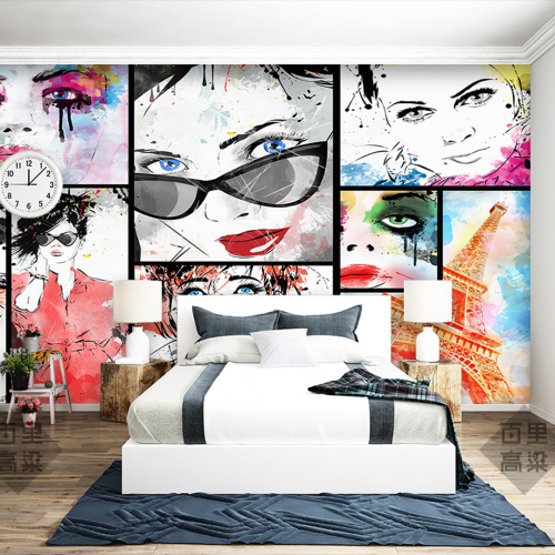 ورق جدران لتصميم صالونات التجميل