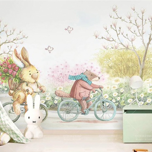 ورق جدران تصميم غرف أطفال