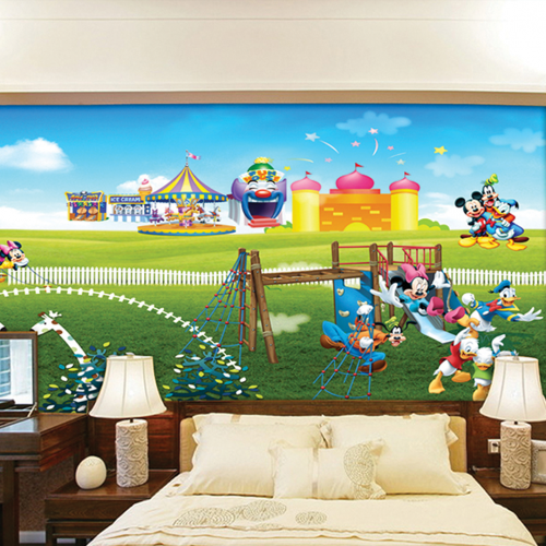 ورق جدران تصميم غرف أطفال