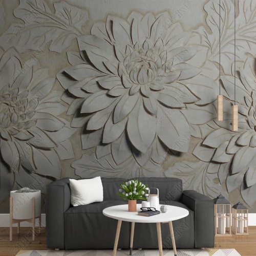 ورق جدران تصميم الطبيعة والأشجار