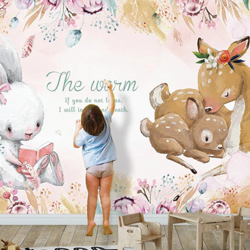 ورق جدران تصميم غرف أطفال