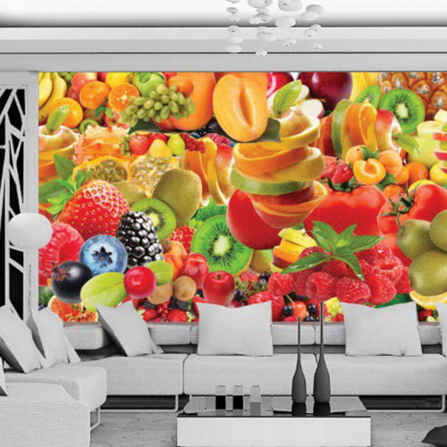 ورق جدران تصميم العصيرات