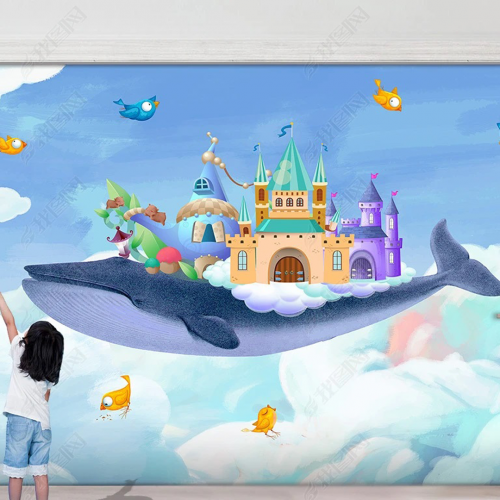 ورق جدران تصميم غرف أطفال