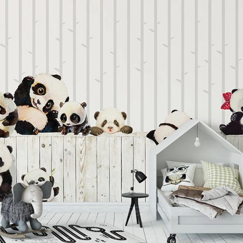 ورق جدران تصميم غرف أطفال