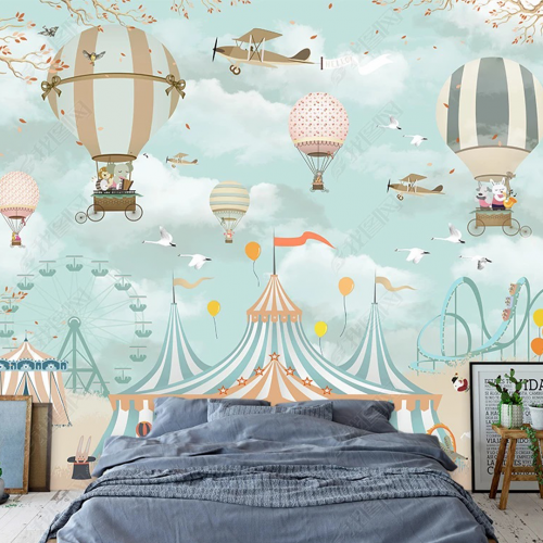 ورق جدران تصميم غرف أطفال