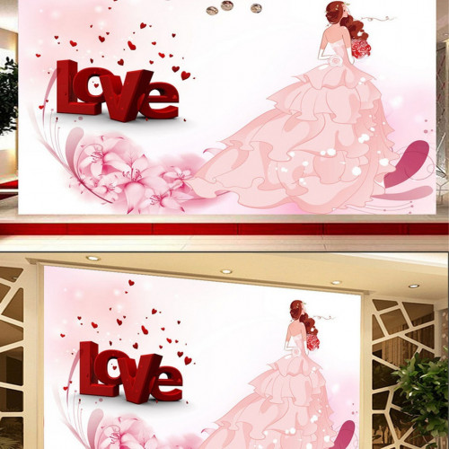 ورق جدران تصميم صالونات التجميل