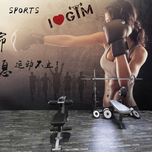 ورق جدران تصميم للنوادي الرياضية