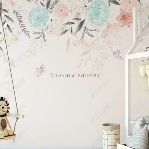 ورق جدران تصميم الطبيعة والأشجار