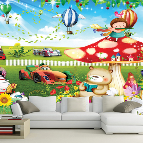 ورق جدران تصميم غرف أطفال