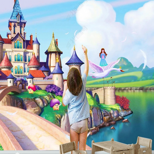 ورق جدران تصميم غرف أطفال