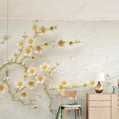 ورق جدران تصميم الطبيعة والأشجار