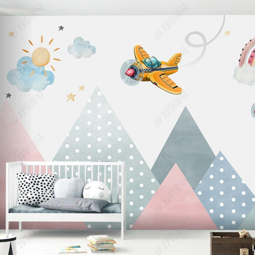 ورق جدران تصميم غرف أطفال