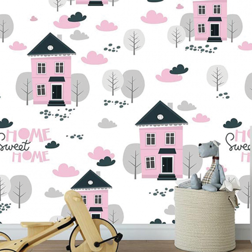 ورق جدران تصميم غرف أطفال