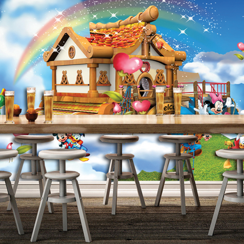 ورق جدران تصميم غرف أطفال